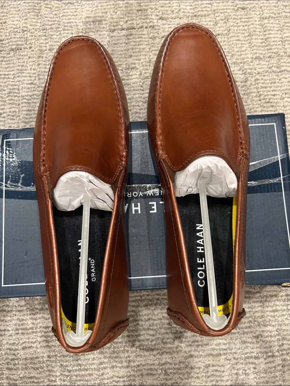 Cole Haan Grand+ Venetian Driver Loafers 10
